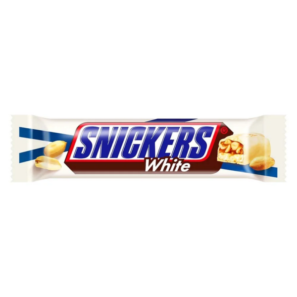 Snickers White Chocolate Bars (50g)